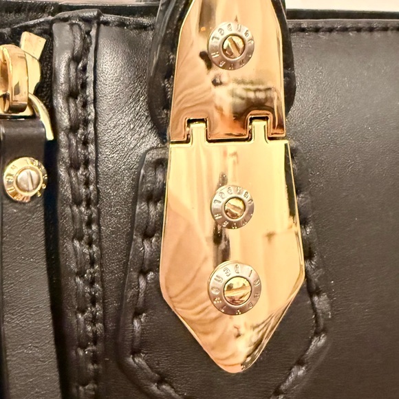 Henri Bendel A-List Black Leather Mini Satchel (NWT) - Picture 9 of 9